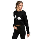 Crop Top Sweatshirt - W Dog