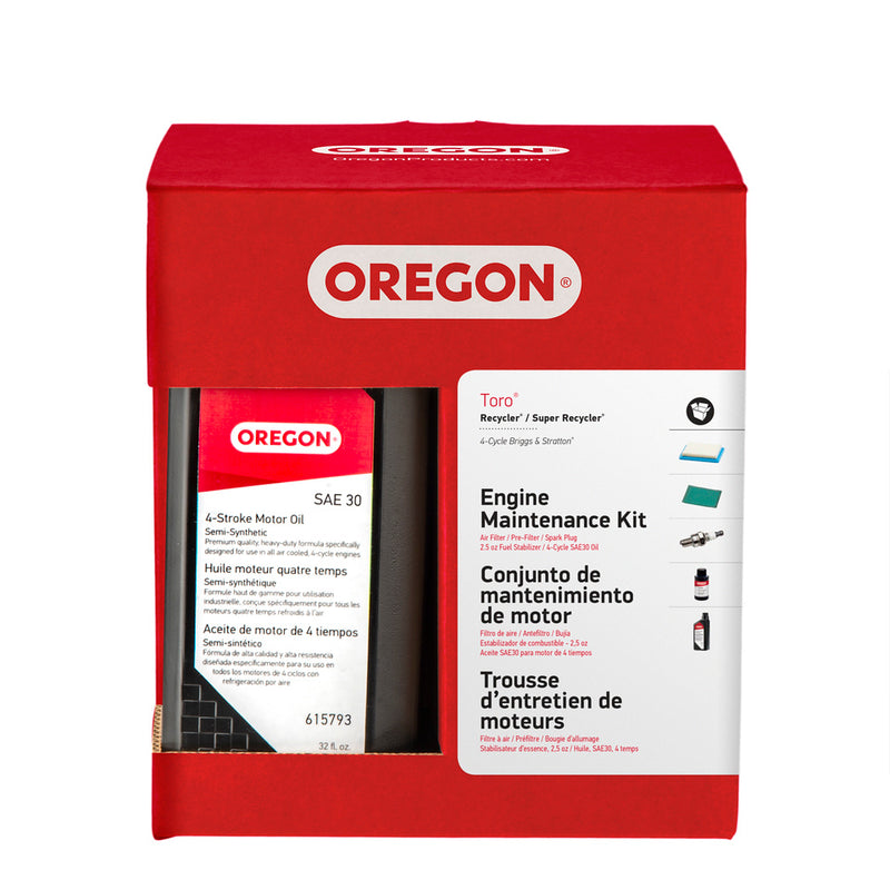 Oregon - 01-100 - Maintenance Kit for Toro Recycler, Super Recycler, 4-Cycle Briggs Engines