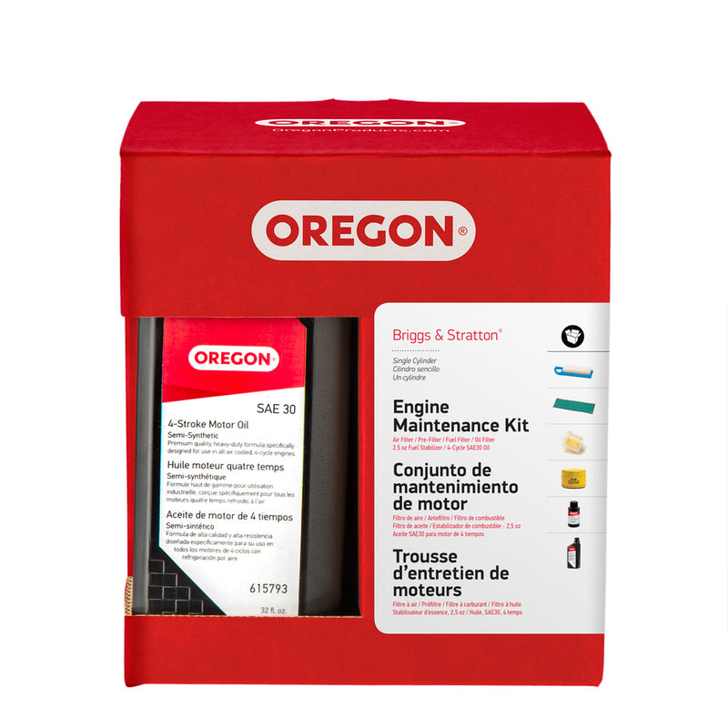 Oregon - 01-105 - Maintenance Kit for Briggs and Stratton Single Cylinder