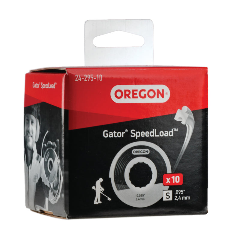 Oregon 24-295-10 Gator SpeedLoad .095" Trimmer Line Discs (10 Pack) for 4-1/4" 24-200 & 24-250 Heads