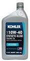 Kohler - 25 357 70-S - Case of 10W-40 Full Synthetic Oil - 12 Quarts