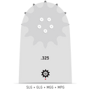 Oregon - 168SLGK216 - Pro-Lite Guide Bar , 16", .325" Pitch, .058" Gauge, 66 Drive Links