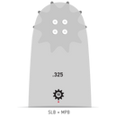 Oregon - 150TXLBK095 - Pro-Lite Bar, 95 Series, 15", .325" Pitch, .050" Gauge, 64 Drive Links