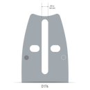 Oregon - 200RNDD176 - PowerCut Guide Bar, 20", 3/8" Pitch, .050" Gauge, 70 Drive Links