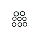 Tuff Torq - 168PGA03110 - Center Case Seal Set - For Toro - 107-0852