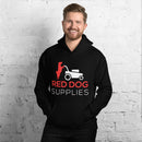 Red Dog Supplies Hoodie - Red & White