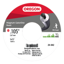 Oregon Trimmer Line - 20-002 - Magnum Gatorline - Round - .105" Gauge, 24 lb. Spool, 5472 Feet