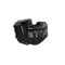 Jiffy Augers - 4075-B1D - Black Engine Cover - Muffler Exhaust Down