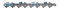 Oregon - 73DPX100U - 100' Reel Chainsaw Chain - 3/8" Pitch, .058" Gauge, Semi-Chisel for 35RM1 100R