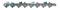 Oregon - 75DPX100U - 100' Reel Chainsaw Chain - 3/8" Pitch, .063" Gauge, Semi-Chisel for 36RM1 100R