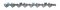 Oregon - 91PXL025U - 25' Reel Chainsaw Chain - 3/8" Low Profile, .050" Gauge, Semi-Chisel for 63PM3 25R