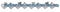 Oregon - 95TXL080G - 20" Chain - .325" Pitch, .050" Gauge, 80 Drive Links for 501 84 06-80, H30 80