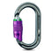 DMM - A324 - Titanium/purple Durolock Aluminum Carabiner