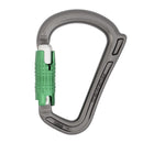 DMM - A547 - Titanium/Green Rhino HMS Locksafe Aluminum Carabiner