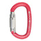 KONG - KNG712 - Red Ovalone Triple Auto-Locking Aluminum Carabiner