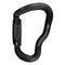 KONG - KNG778 - Black Ferrata Triple Auto-Locking Aluminum Carabiner