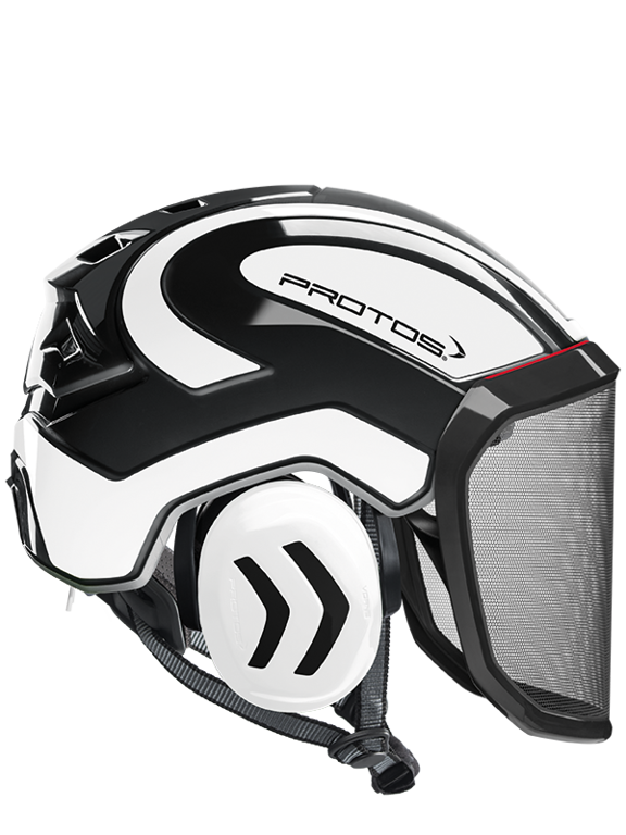 Pfanner - PROTOS-WB - Protos Integral Helmet – White/Black