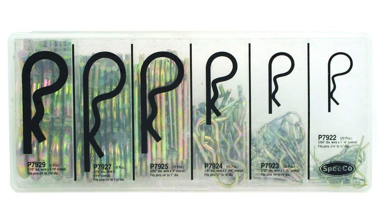SpeeCo - S07098100 - R Pin Clip Kit