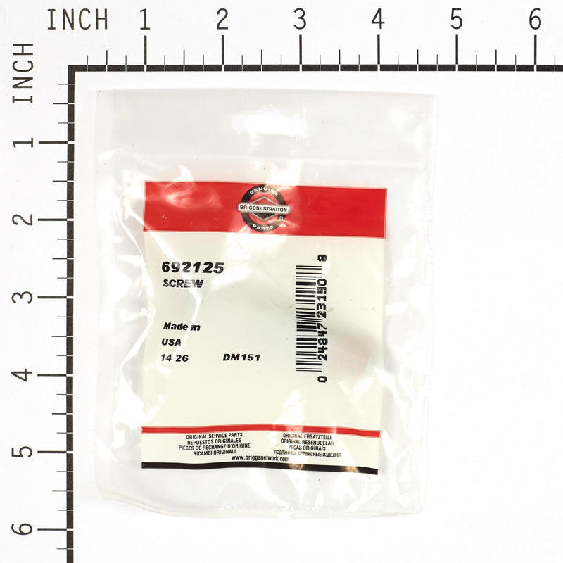 Briggs & Stratton - 692125 - Replacement Hex Screw