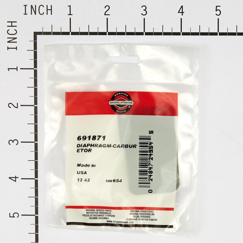 Briggs & Stratton - 691871 - DIAPHRAGM-CARBURETOR