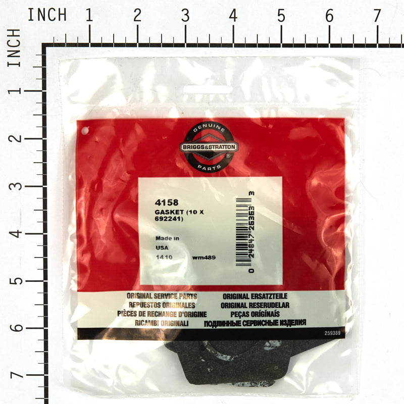Briggs & Stratton - 4158 - 10 of 692241 Gaskets