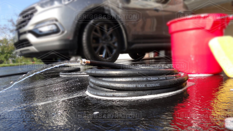 Briggs & Stratton - 8BS50 - 50-Foot Premium Heavy-Duty Rubber Garden Hose