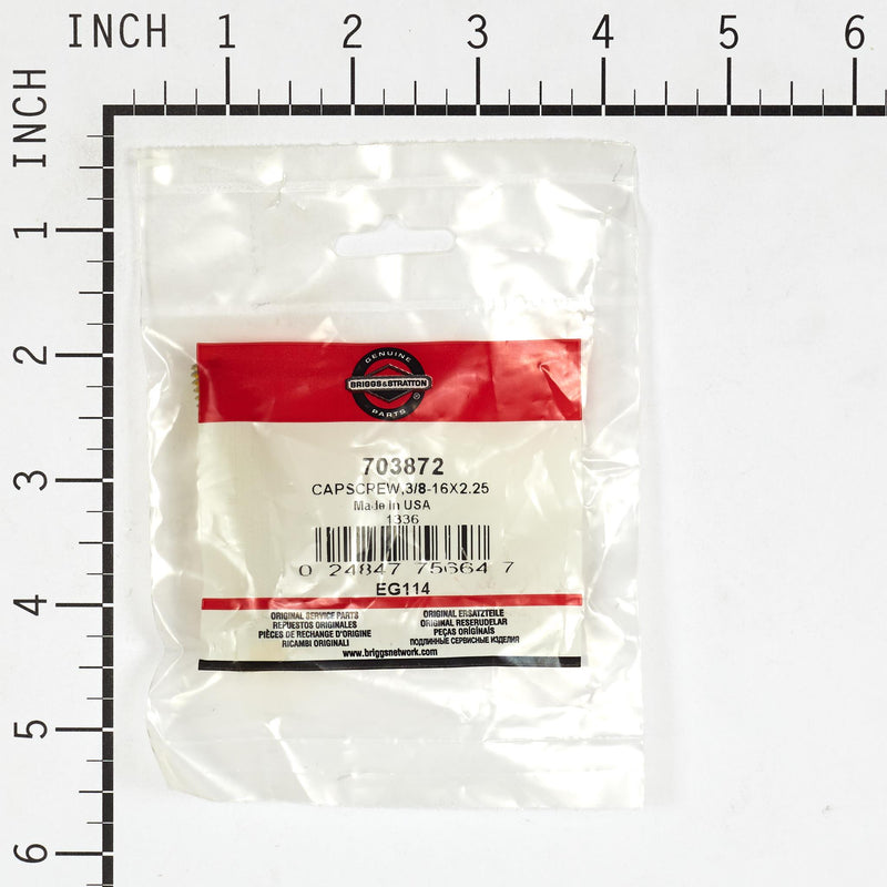 Briggs & Stratton - 703872 - CAPSCREW3/8-16X2.25
