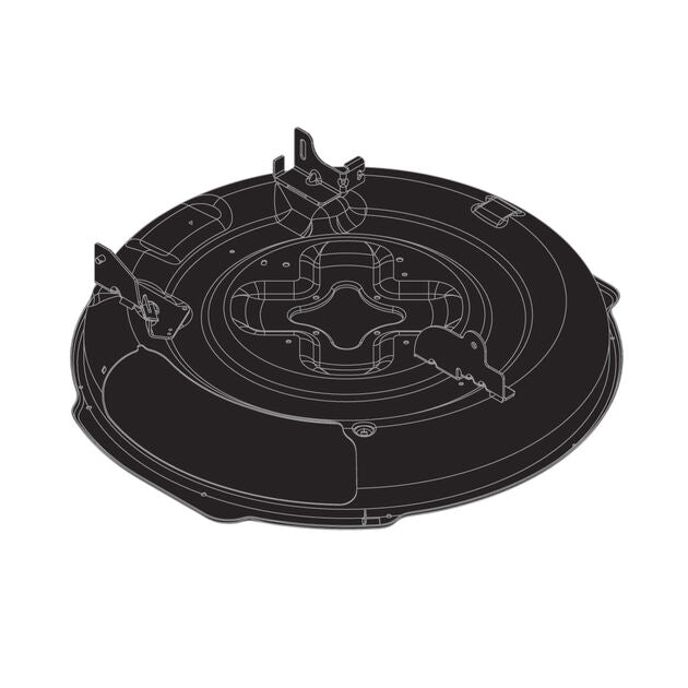 MTD - 983-05040E-0637 - 30" Deck Shell (Powder Black)