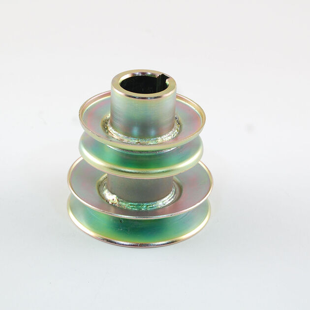 MTD - 756-0241B - Engine Double Pulley - 3.25" / 2.75" Dia.