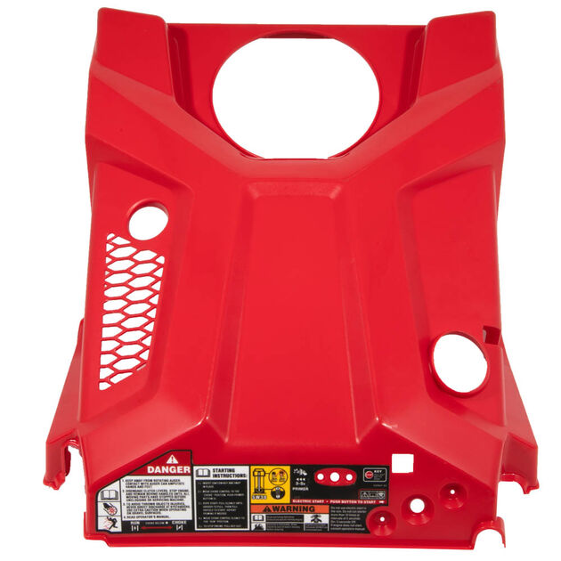 MTD - 631-05553A - Cover Assembly (Red)