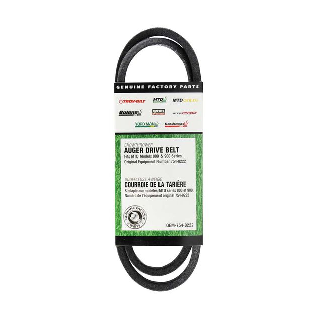MTD - 954-0222A - Snow Blower Auger Belt