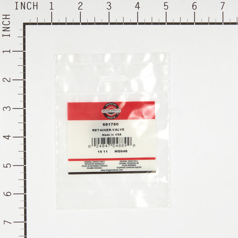 Briggs & Stratton - 691760 - RETAINER-VALVE