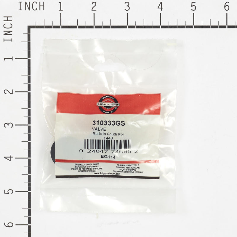 Briggs & Stratton - 310333GS - VALVE