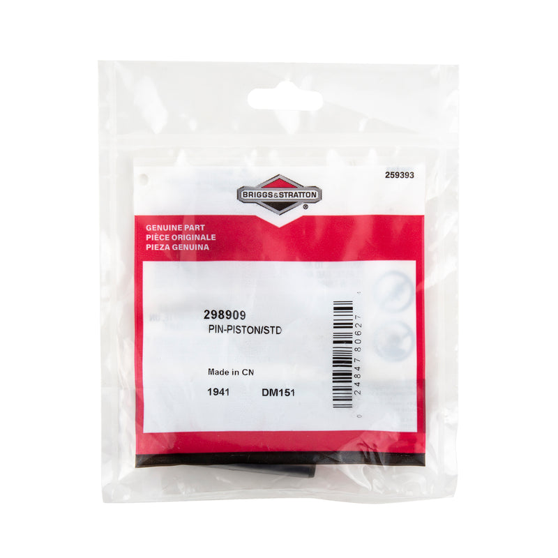 Briggs & Stratton - 298909 - PIN-PISTON/STD