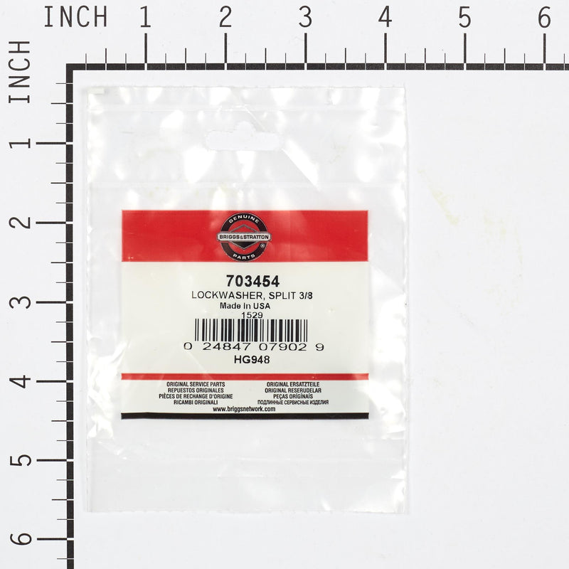 Briggs & Stratton - 703454 - 3/8" Split Lockwasher