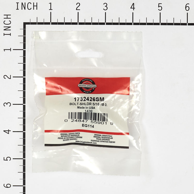 Briggs & Stratton - 1732426SM - BOLT-SHLDR 5/16-18 0.