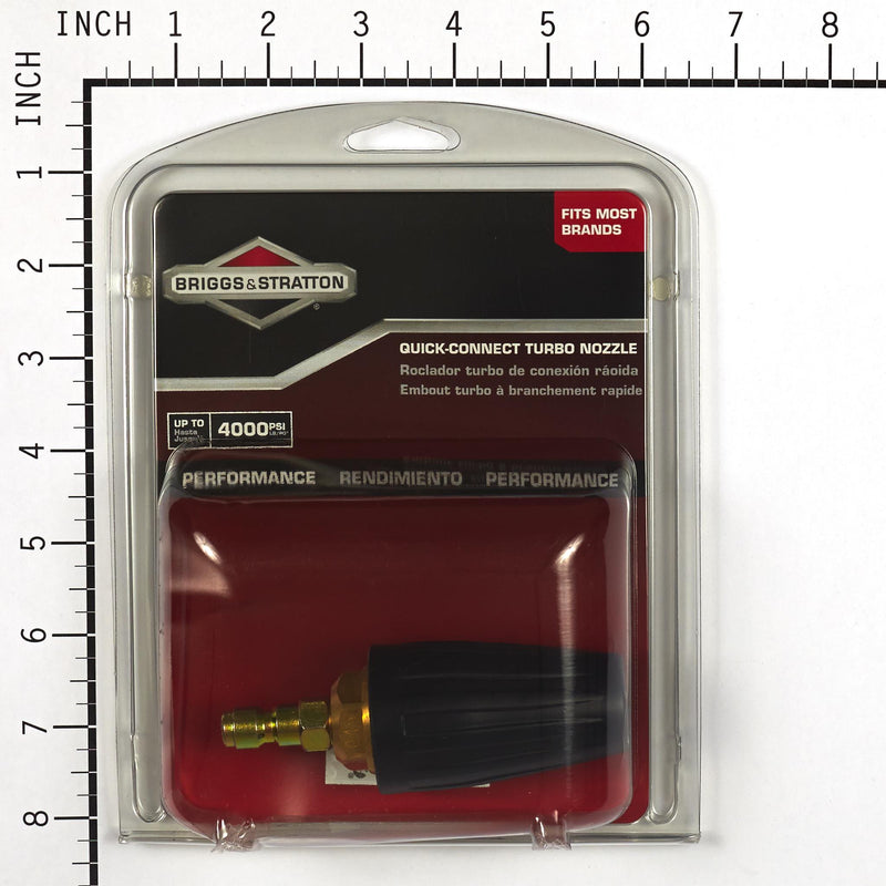 Briggs & Stratton - 6196 - Quick Connect Turbo Spray Nozzle for Briggs & Stratton Pressure Washers