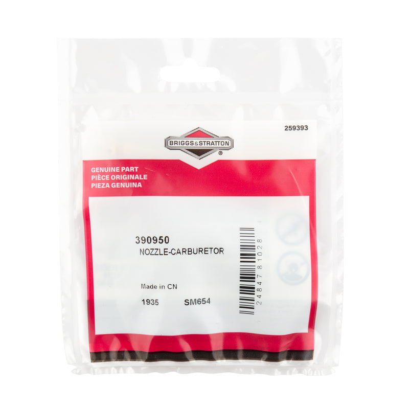 Briggs & Stratton - 390950 - NOZZLE-CARBURETOR