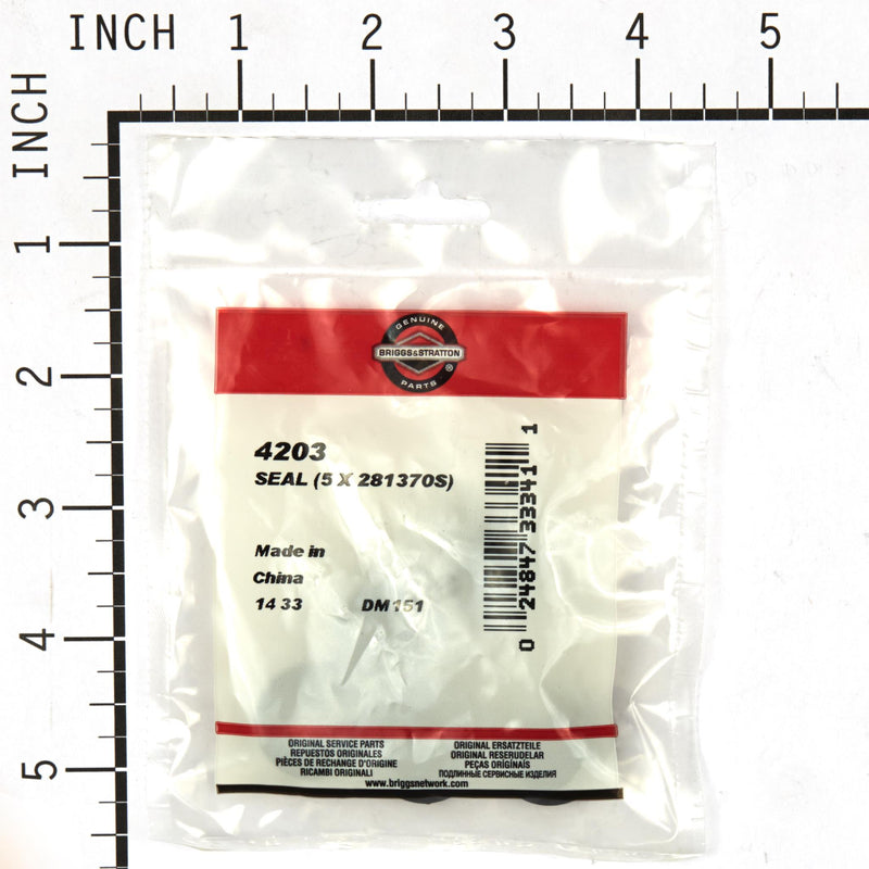 Briggs & Stratton - 4203 - SEAL (5 X 281370S)