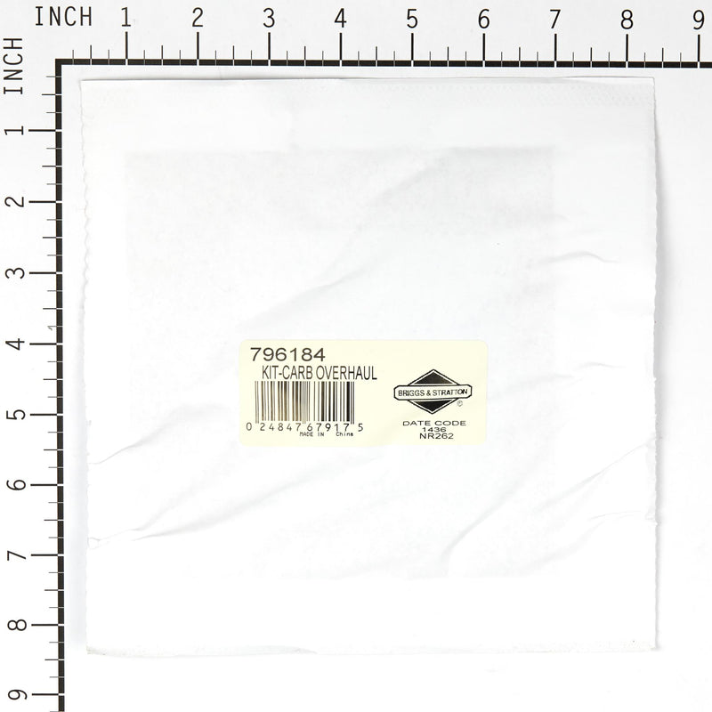 Briggs & Stratton - 796184 - Carburetor Overhaul Kit