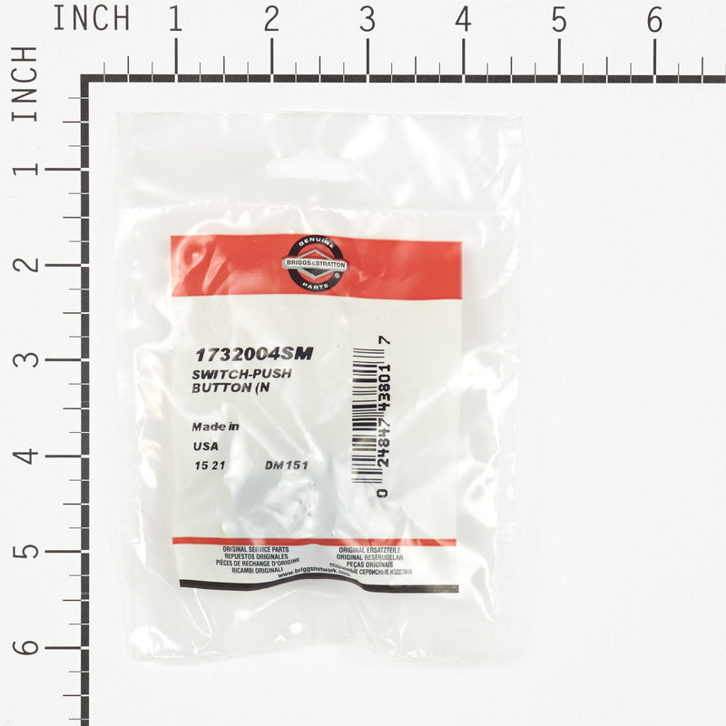 Briggs & Stratton - 1732004SM - SWITCH-PUSH BUTTON (N