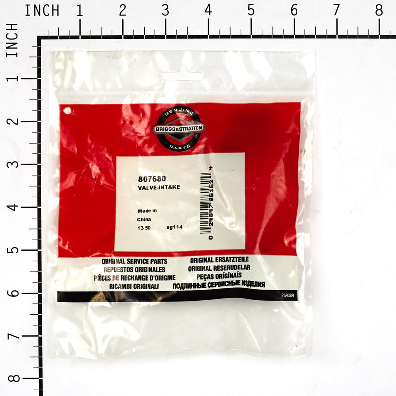 Briggs & Stratton - 807680 - VALVE INTAKE