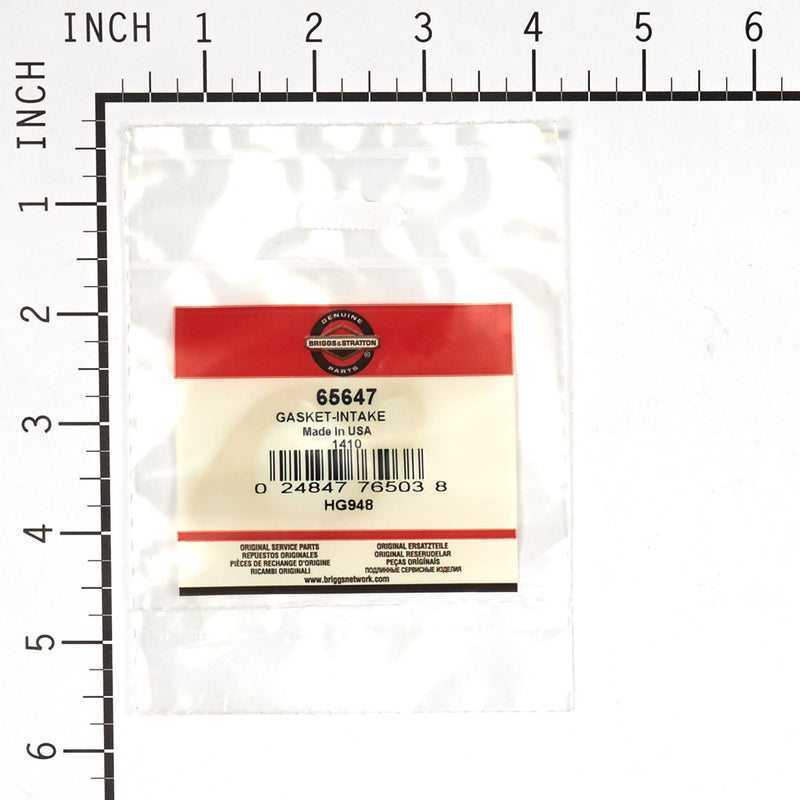 Briggs & Stratton - 65647 - GASKET-INTAKE