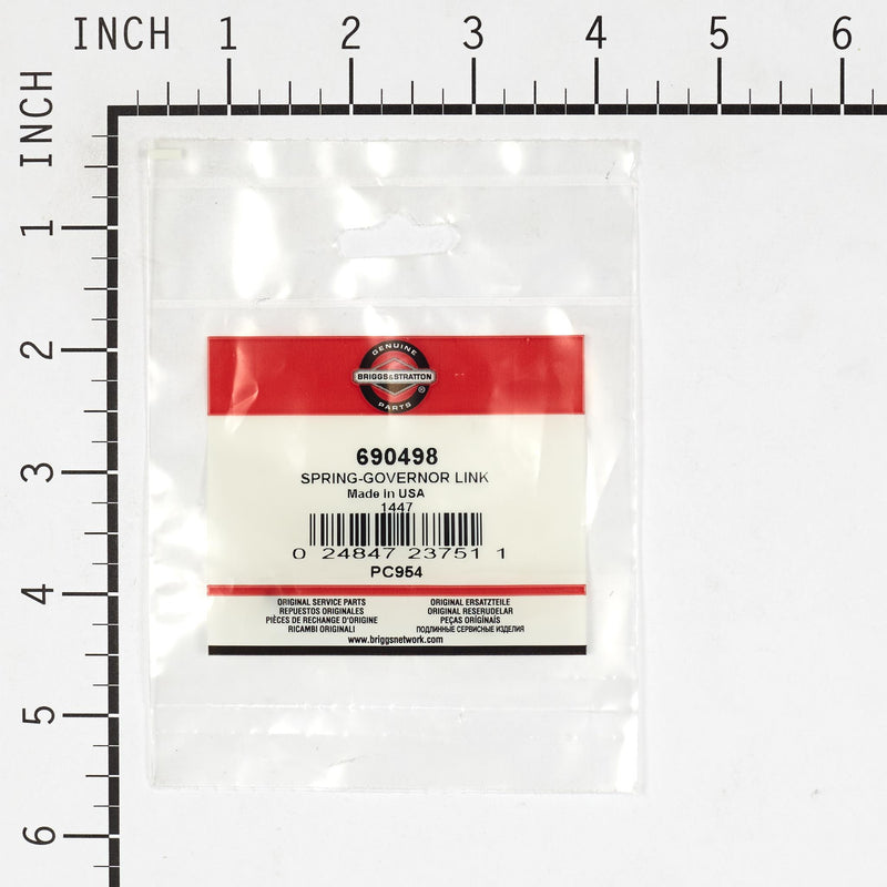 Briggs & Stratton - 690498 - SPRING-GOVERNOR LINK