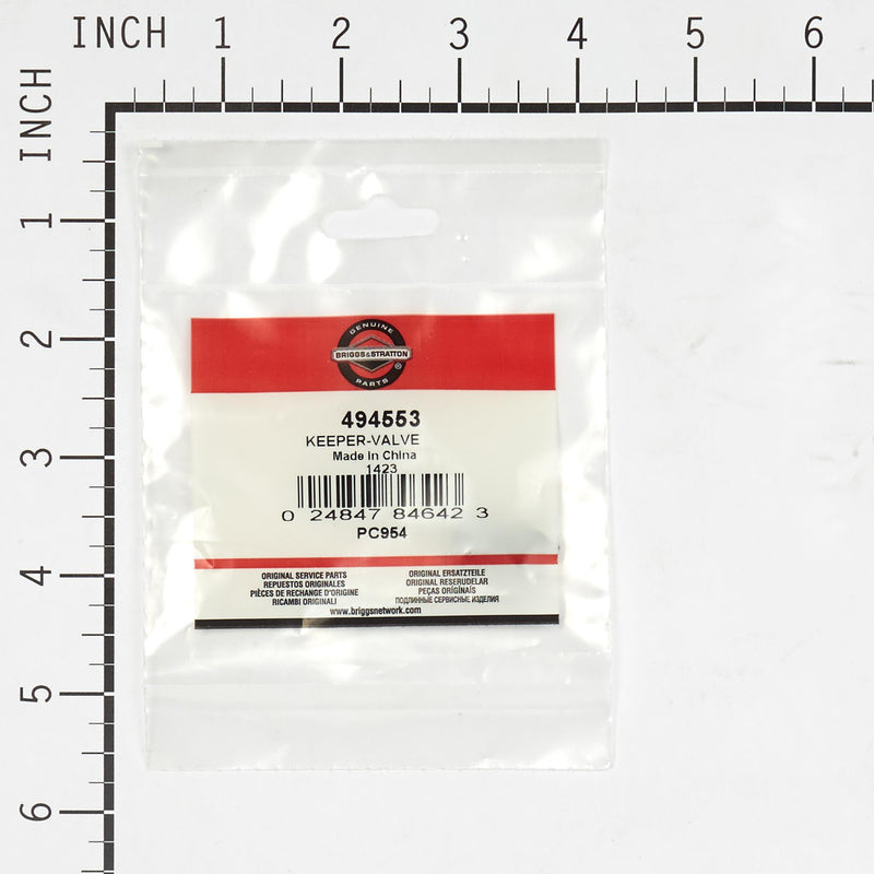 Briggs & Stratton - 494553 - KEEPER-VALVE