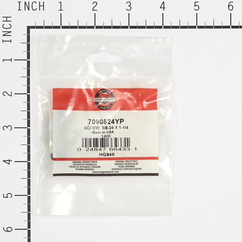 Briggs & Stratton - 7090824YP - SCREW 3/8-24 X 1-1/4