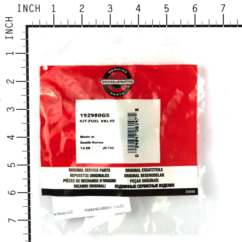 Briggs & Stratton - 192980GS - Fuel Value Kit