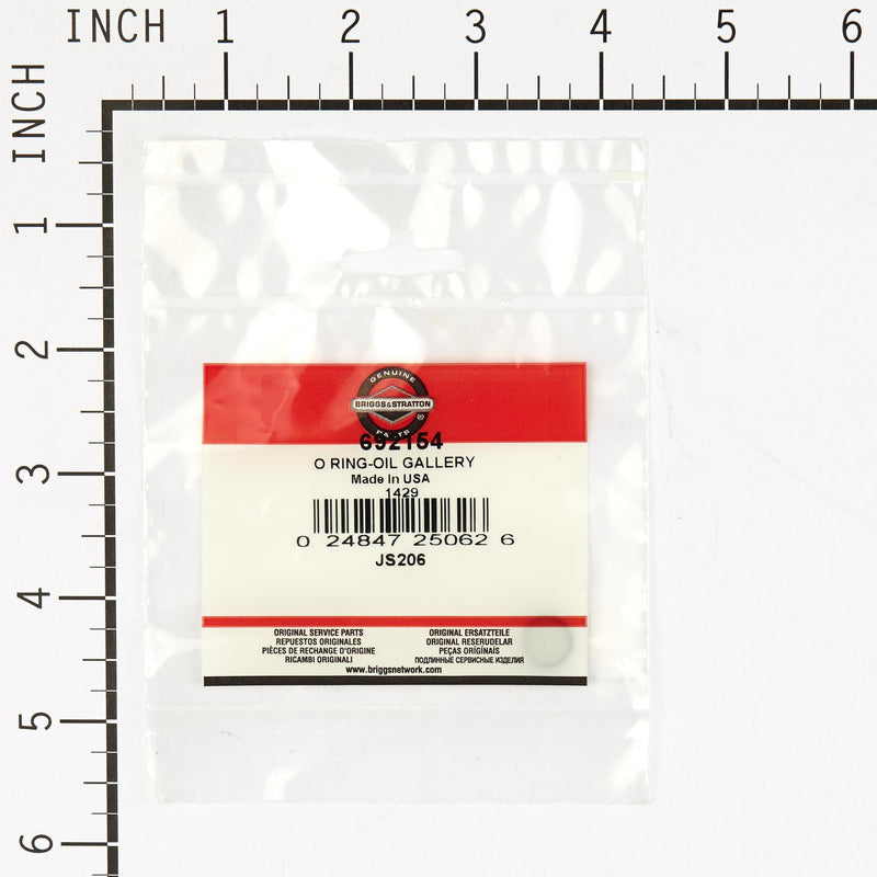 Briggs & Stratton - 692154 - O RING-OIL GALLERY