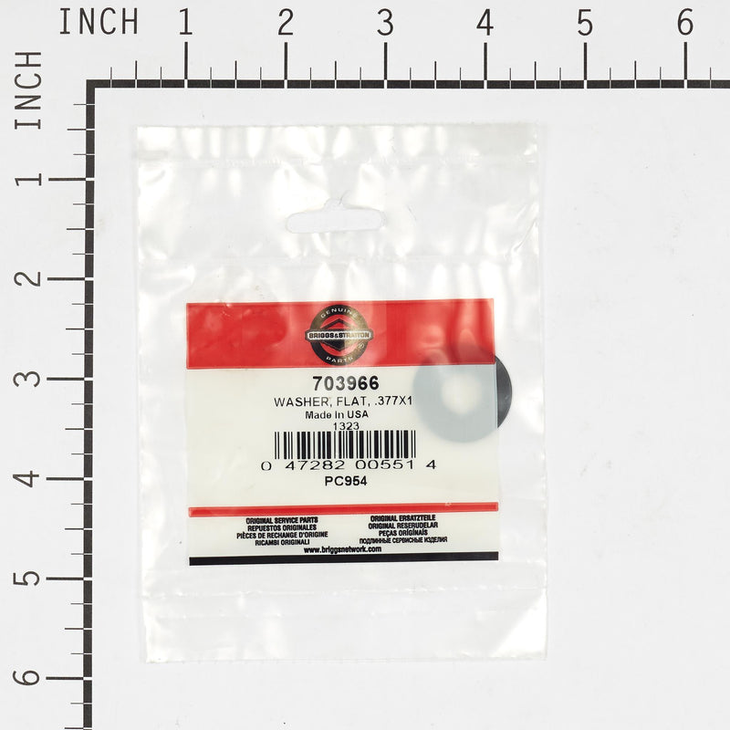 Briggs & Stratton - 703966 - WASHER FLAT .377X1