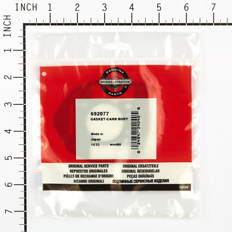 Briggs & Stratton - 692077 - GASKET-CARB BODY